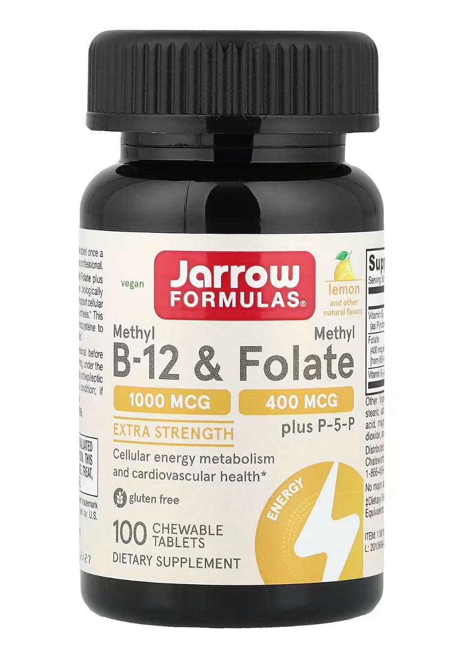 Methyl B-12 & Methyl Folate 1000 mcg / 400 mcg