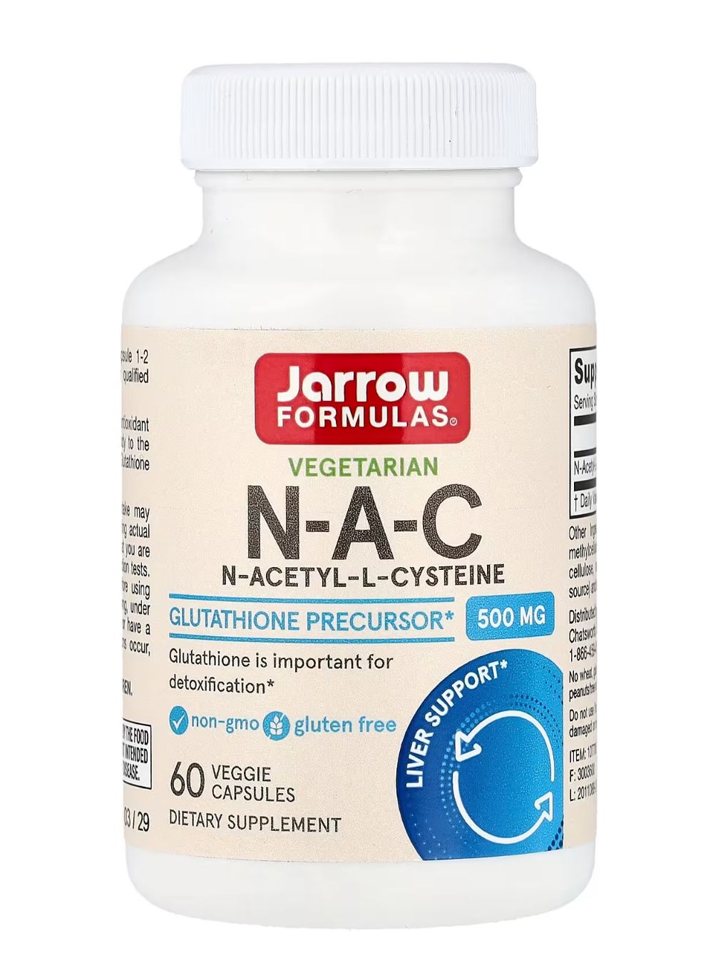 NAC N-Acetyl-L-Cysteine 500 mg
