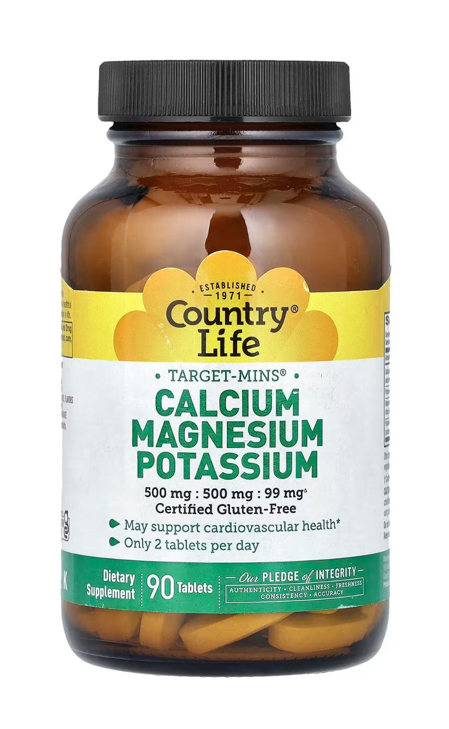 Target-Mins Calcium Magnesium Potassium - Кальций, Магний, Калий