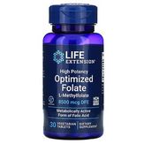 Life Extension High Potency Optimized Folate - Оптимизированный высокоэффективный фолат, 8500 мг пищевого фолатного эквивалента