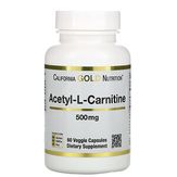 California Gold Nutrition Acetyl-L-Carnitine 500 mg