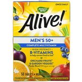 Nature's way Alive! Men's 50+ Complete Multivitamin - мужчинам 50+