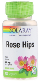 Solaray Products Rose Hips (Шиповник) 550 мг