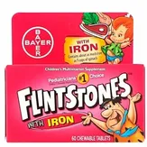Flintstones Детский поливитамин с железом, фруктовые вкусы