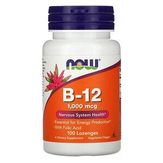NOW Foods B-12 - Витамин B12, 1000 мкг