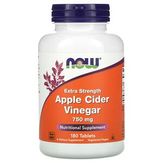 NOW Foods Apple Cider Vinegar - Яблочный уксус, повышенная сила действия, 750 мг