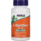 NOW Foods L-OptiZinc 30 mg
