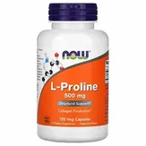 NOW Foods L-Proline 500 mg - L-пролин