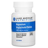 Lake Avenue Nutrition Magnesium Bisglycinate Chelate 200 mg