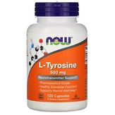 NOW Foods L-Tyrosine 500 mg - L-тирозин