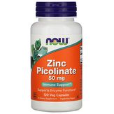 NOW Foods Zinc Picolinate 50 mg – Цинк Пиколинат