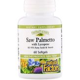 Natural Factors HerbalFactors, Saw Palmetto - сереноя с ликопином