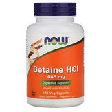 NOW Foods Betaine HCL 648 mg