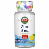 Kal Zinc - Цинк, со вкусом сладкого лимона, 5 мг