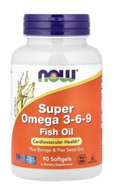 NOW Foods Super Omega 3-6-9 1200 mg