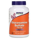 NOW Foods Glucosamine Sulfate - Сульфат глюкозамина, 750 мг