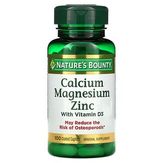 Nature’s Bounty Calcium Magnesium Zinc Vitamin D3 - Кальций, магний и цинк с витамином D3