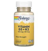 Solaray Products Vitamin D3 + K2
