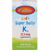 Carlson Labs Kid's, Super Daily K2, 22,5 мкг - детский K2