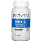 Lake Avenue Nutrition Vitamin D3 5,000 IU