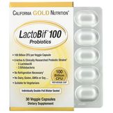 California Gold Nutrition LactoBif, пробиотики, 100 млрд КОЕ