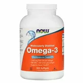 NOW Foods Omega-3, очищенная на молекулярном уровне