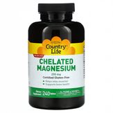 Country Life Chelated Magnesium 250 mg - Хелатный магний