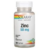 Solaray Products Zinc - Цинк, 50 мг