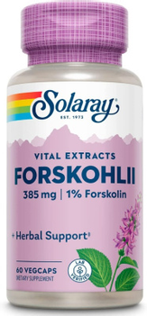 Solaray Products Forskohlii Root Extract (Экстракт форсколии) 385 мг