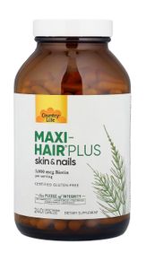 Country Life Maxi Hair Plus 5,000 mcg Biotin