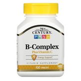 21st CENTURY B-Complex Plus Vitamin C - Комплекс витаминов группы B с витамином C