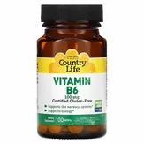 Country Life Vitamin B6 - Витамин B6, 100 мг