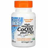 Doctor's Best CoQ10 plus PQQ - Коэнзим Q10, 100 мг, пирролохинолинхинон, 20 мг