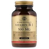 Solgar Vitamin B1 (Thiamin) 500 mg - Тиамин