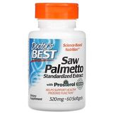Doctor's Best Saw Palmetto - сереноя, стандартизированный экстракт с простеролом 320 мг