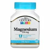 21st CENTURY Magnesium - Магний, 250 мг