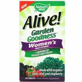 Nature's way Alive! Garden Goodness, мультивитамин для женщин