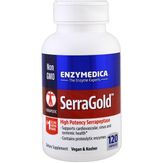 Enzymedica SerraGold, высокоэффективная серрапептаза