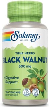 Solaray Products Black Walnut 500 mg - Черный орех