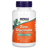 NOW Foods Zinc Glycinate - Глицинат цинка
