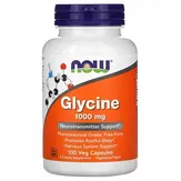 NOW Foods Glycine - Глицин, 1000 мг