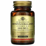 Solgar Sublingual Methylcobalamin (Vitamin B12) 1000 mcg - Метилкобаламин