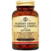 Solgar Bilberry Ginkgo Eyebright Complex Plus Lutein