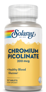 Solaray Products Solaray Chromium Picolinate (Пиколинат Хрома) 200 мкг