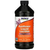 NOW Foods Sunflower liquid Lecithin - Жидкий Лецитин из подсолнечника, 473 мл (16 жидк. унций)