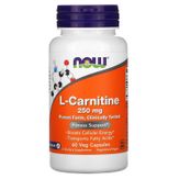 NOW Foods L-Carnitine L-карнитин 250 мг