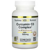 California Gold Nutrition Curcumin C3 Complex с экстрактом BioPerine, 500 мг - Куркумин