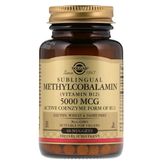 Solgar Sublingual Methylcobalamin (Vitamin B12) 5000 mcg - Метилкобаламин