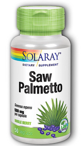 Solaray Products Saw Palmetto Berry (Ягоды пальмы сереноа) 580 мг
