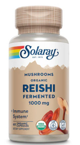 Solaray Products Reishi Mushroom Organically Grown (Ферментированные рейши)